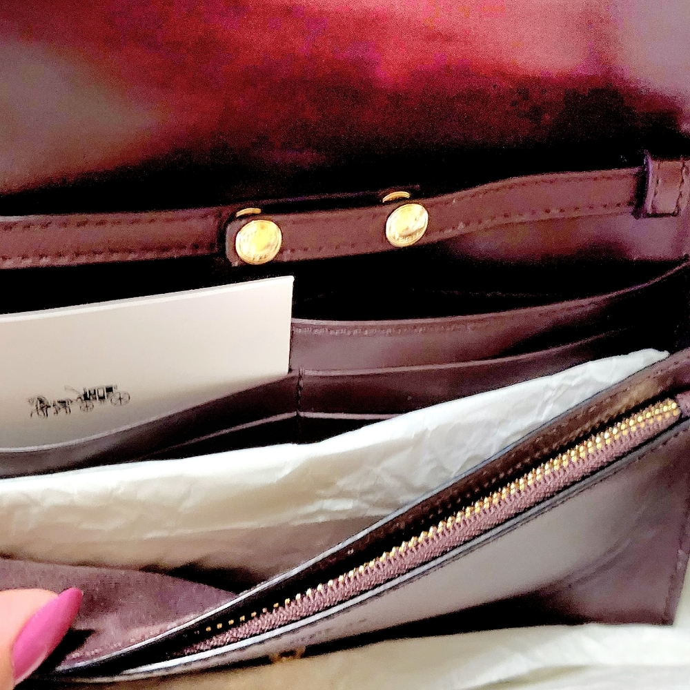 Brand New Coach Crossbody Black&Brown Color.NWT - Picture 16 of 16